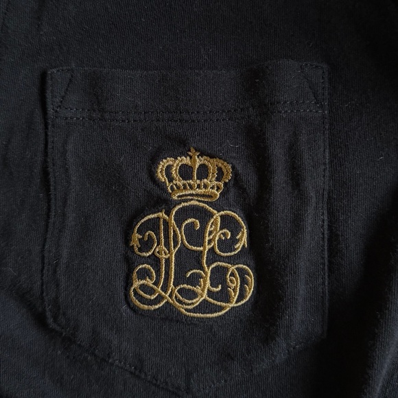 Ralph Lauren Black Button-Up 2-piece Pajama Set - Picture 5 of 6